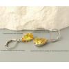 imageCrystal Zircon Drop Dangle Leverback Earrings Plated 18k Gold Teardrop Oval Pear Gemstone Birthstone Jewelry Set Gift for Wife Mom Daughter Girlfriend HerCitrine Yellow