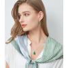 imageCrystal Zircon Pendant Necklace Plated 18k Gold Teardrop Oval Pear Gemstone Birthstone Jewelry Set Gift for Wife Mom Daughter Girlfriend HerEmerald Green